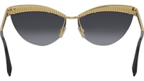 Tubogas Gold Cat Eye Sunglasses