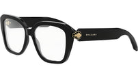 Serpenti Forever Black Geometric Eyeglasses