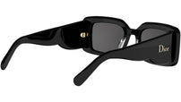DiorLuckyCharms S1I Black Rectangular Sunglasses