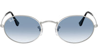 Oval RB3547 003/3F Silver Blue