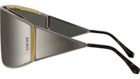 Speed Shield Silver Mask Sunglasses