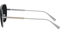 Octo Silver Geometric Sunglasses