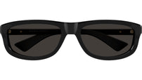 BV1327S 001 Solid Black Grey