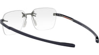Flex Silver Geometric Eyeglasses