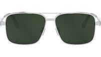 CD Diamond S9U Silver Geometric Sunglasses