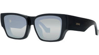 Signature Black Rectangular Sunglasses