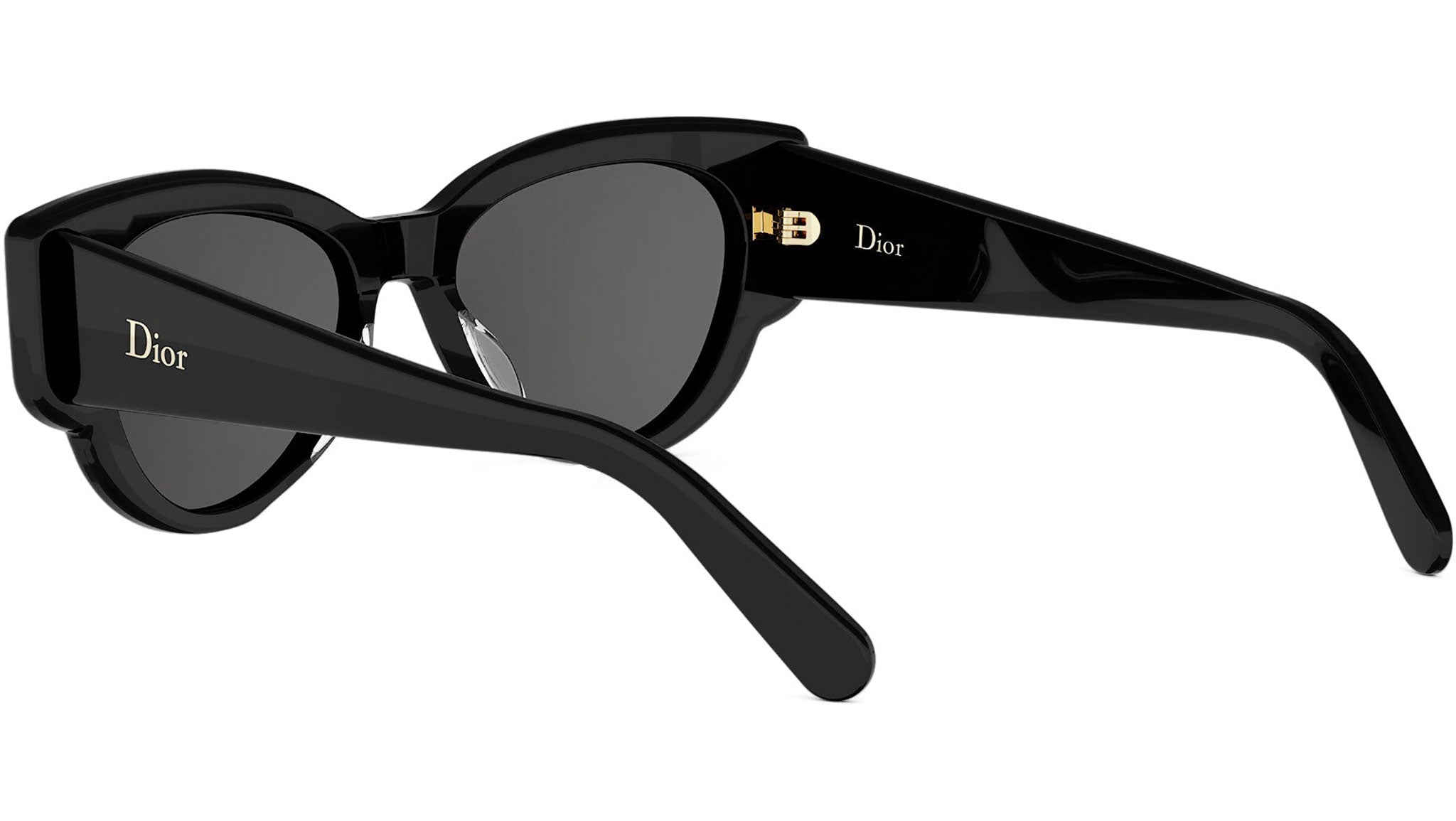 DiorLuckyCharms B1I Black Butterfly Sunglasses