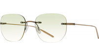 Tyrone Gold Square Sunglasses