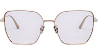 GemDiorO S6U Gold Geometric Eyeglasses