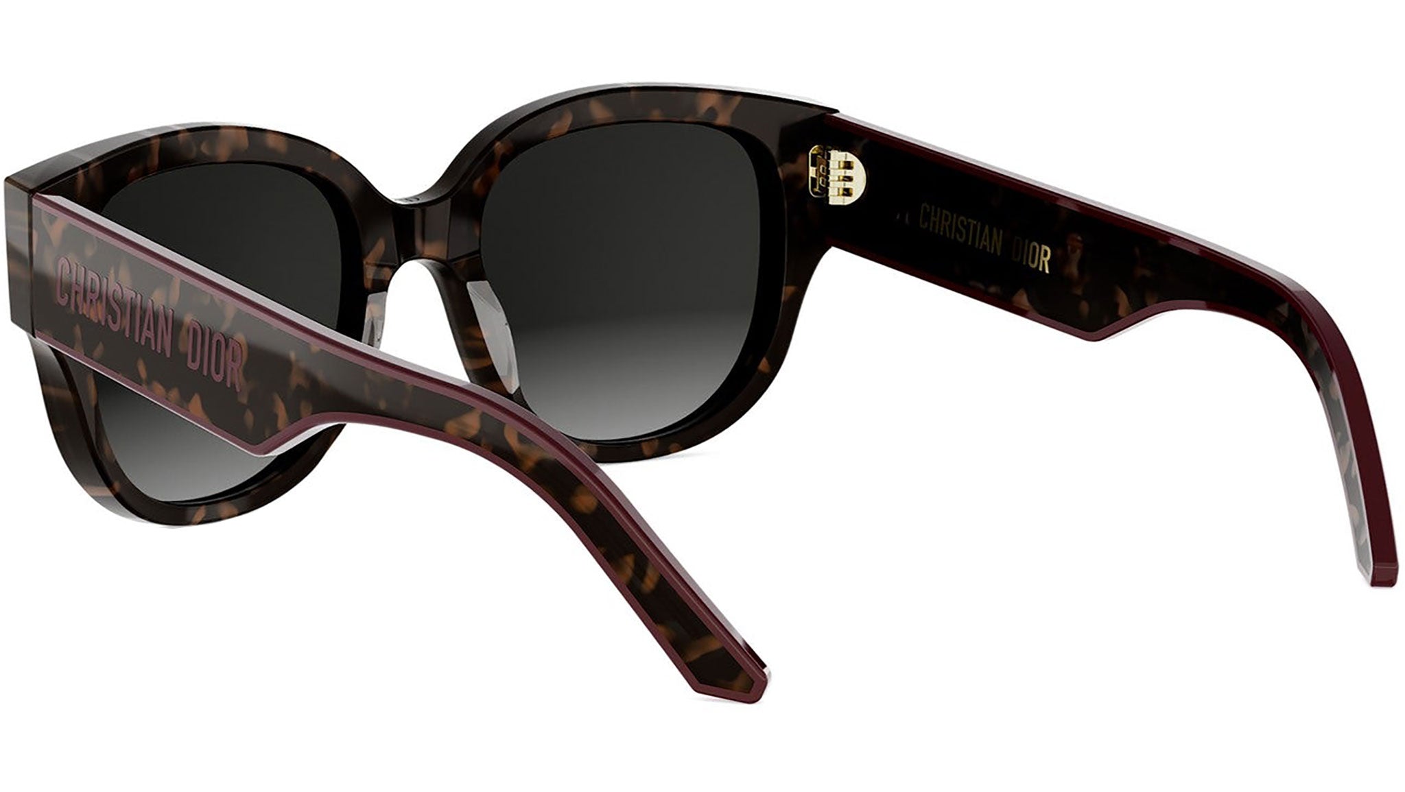 DiorPacific B2I Dark Havana Butterfly Sunglasses