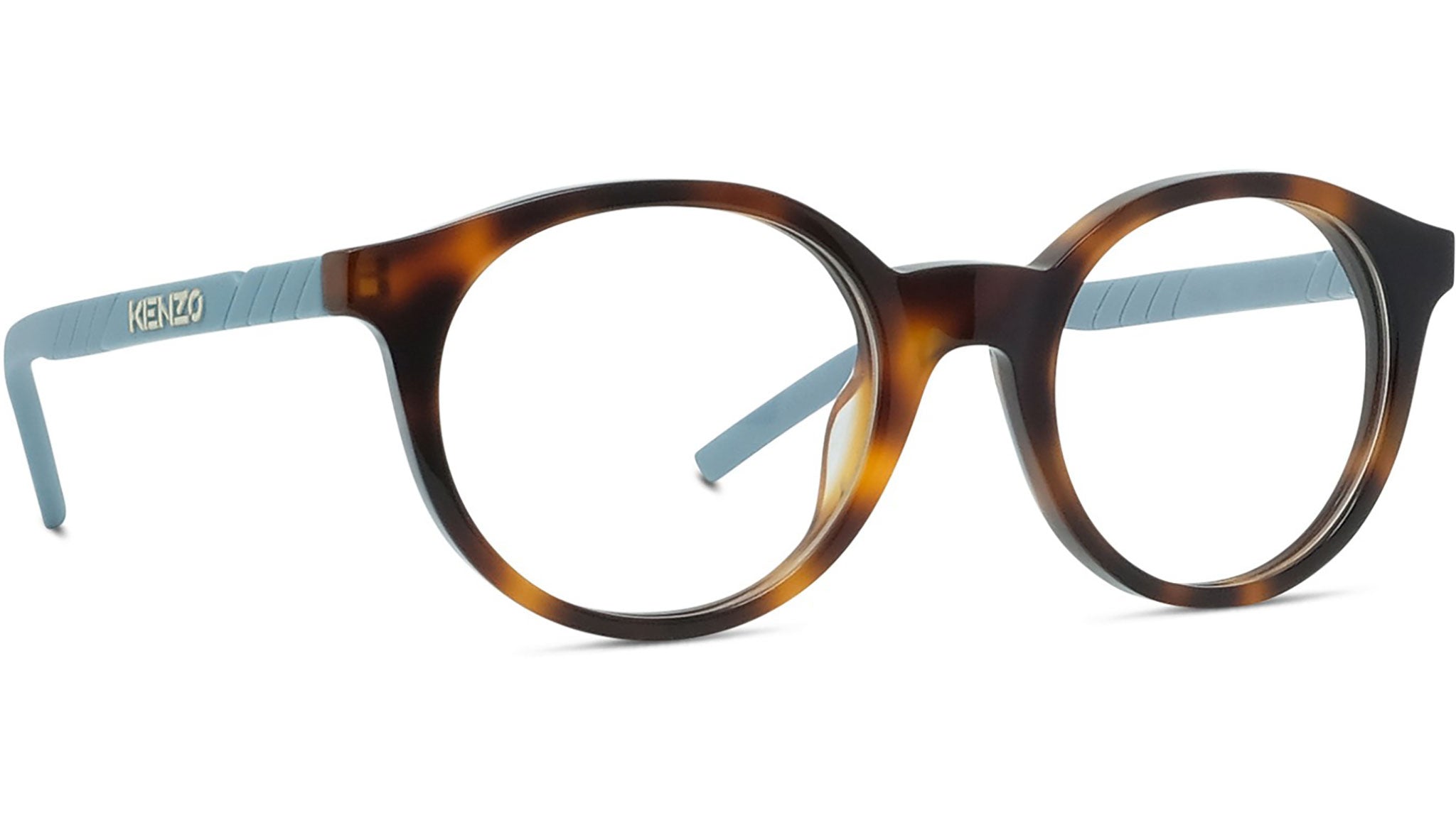 Kenzo Active Havana Round Eyeglasses