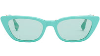 Baguette Azure Cat Eye Sunglasses