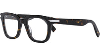 DiorBlackSuitO S10I Havana Square Eyeglasses