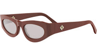 FF Diamonds Bordeaux Oval Sunglasses