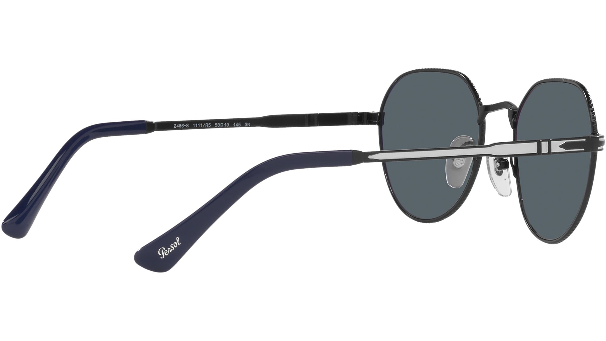 PO2486S black and silver