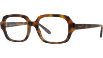 Slim Tortoise Square Eyeglasses