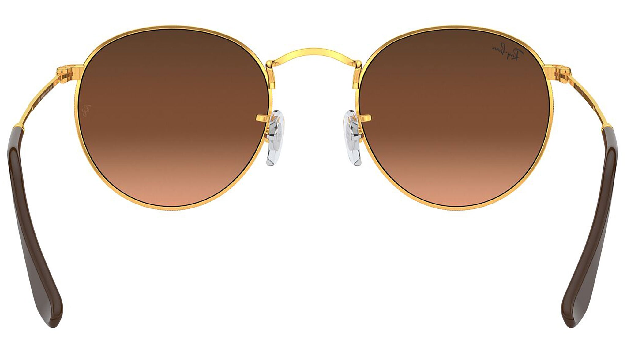 Round Metal RB3447 gold bronze gradient