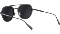 Octo Silver Geometric Sunglasses