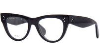 3 Dots Black Cat Eye Eyeglasses