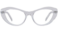 Pearl Grey Cat Eye Eyeglasses