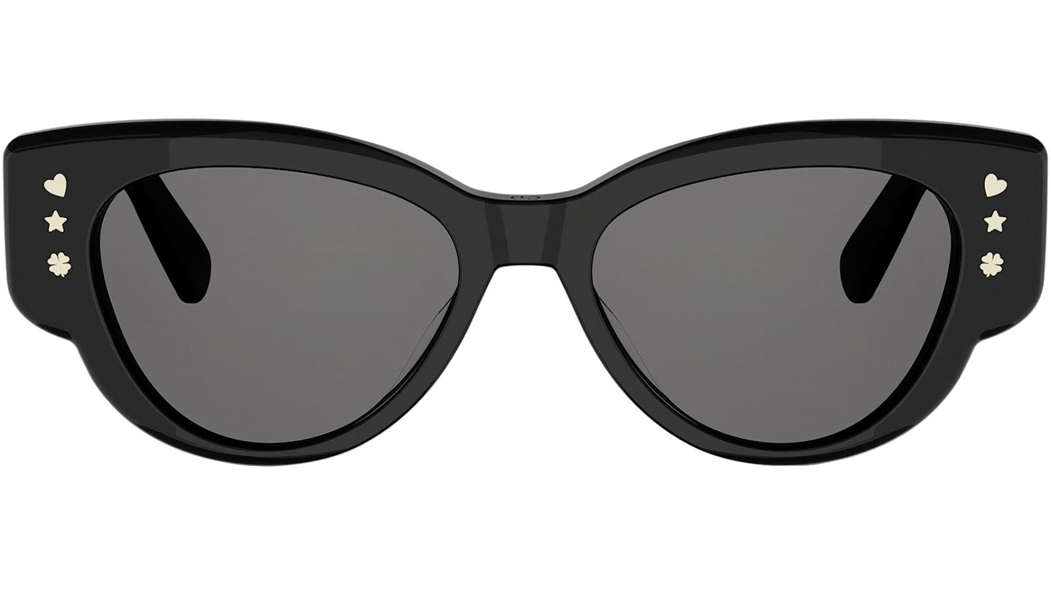 DiorLuckyCharms B1I Black Butterfly Sunglasses