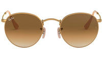 Round Metal RB3447 gold brown gradient