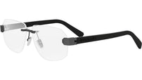 Bvlgari Aluminium Silver Geometric Eyeglasses