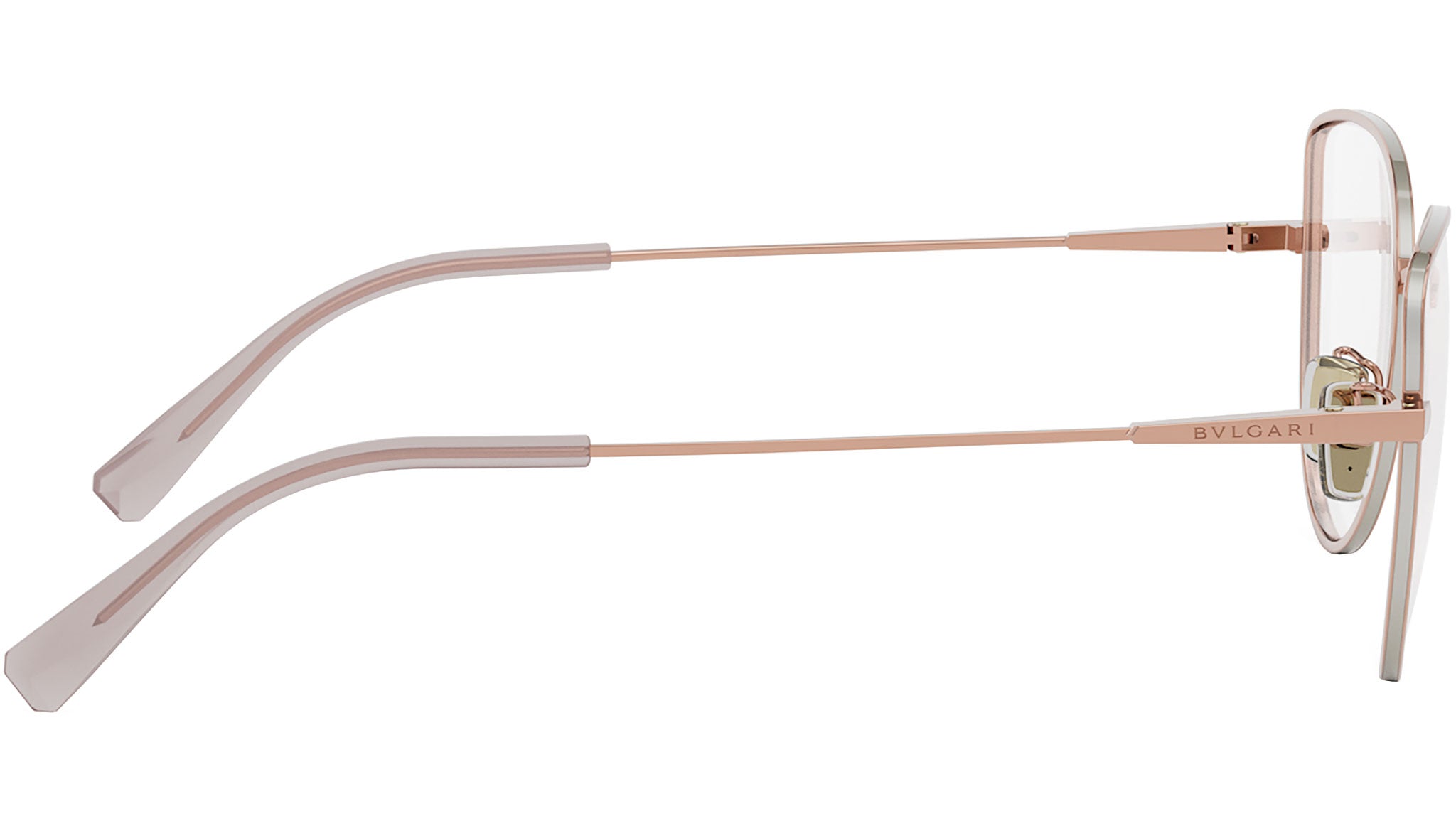 B.zero1 Rose Geometric Eyeglasses