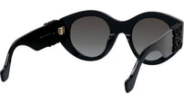 Anagram Black Round Sunglasses