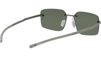 Flex Silver Geometric Sunglasses