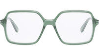 Thin Green Square Eyeglasses