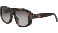 3 Dots Tortoise Geometric Sunglasses