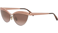 Tubogas Rose Gold Cat Eye Sunglasses