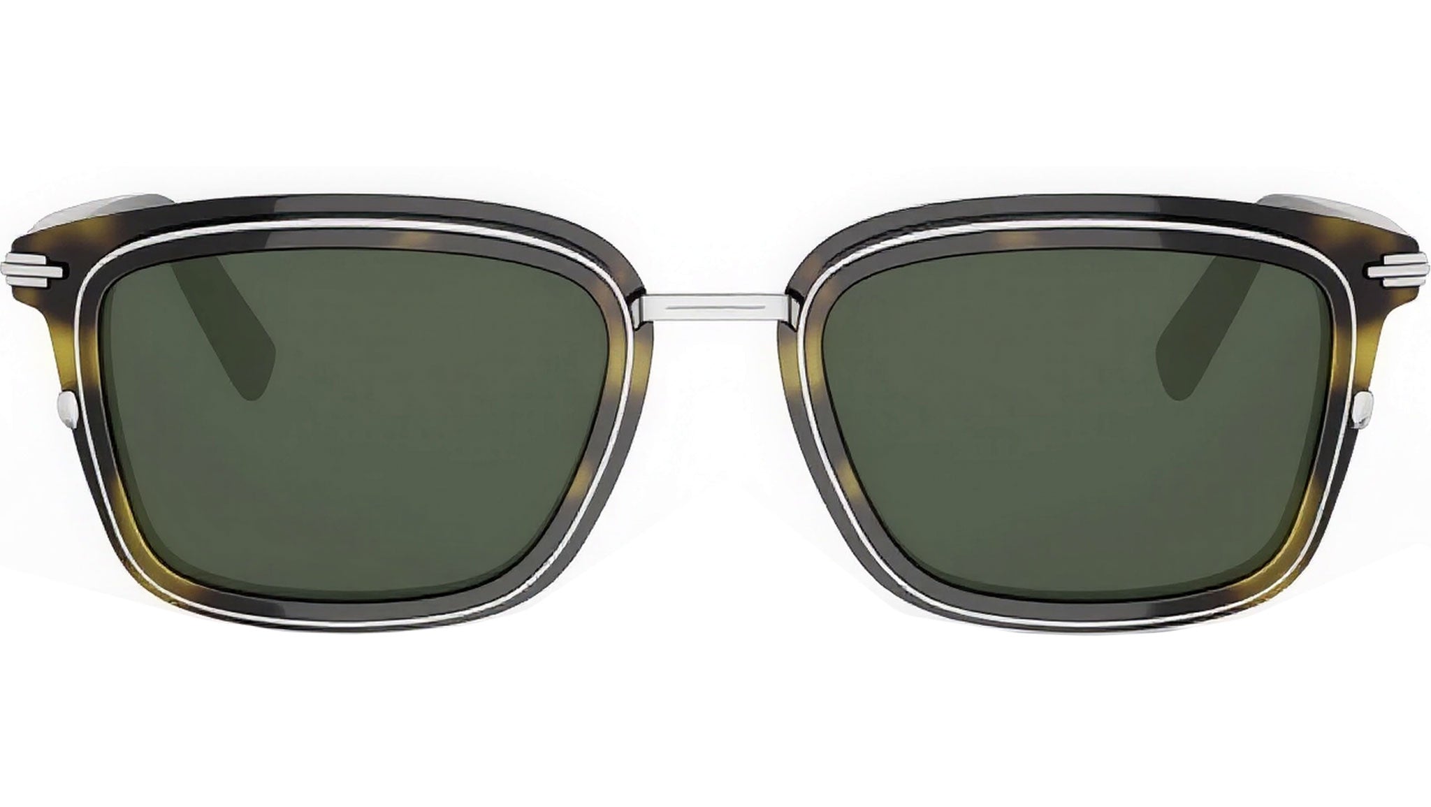 DiorBlackSuit 18U Havana Square Sunglasses