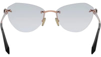 Serpenti Forever Rose Gold Cat Eye Eyeglasses