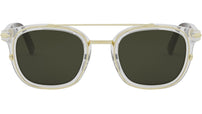 DiorBlackSuit S14I Transparent Square Sunglasses