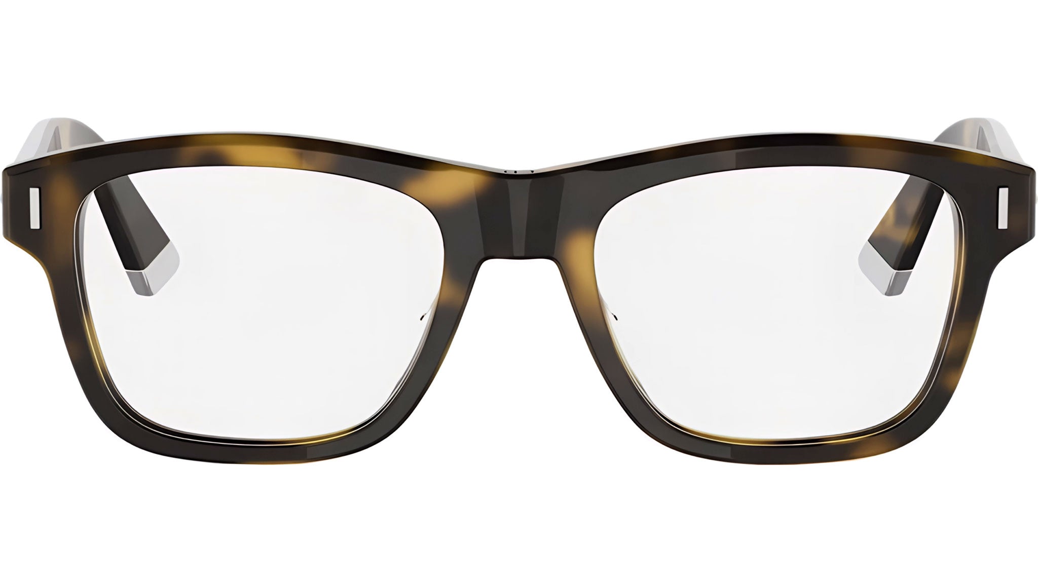 DiorTailoringO S2I Havana Rectangular Eyeglasses