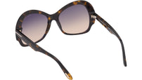 Zelda FT0874 52B Dark Havana Grey