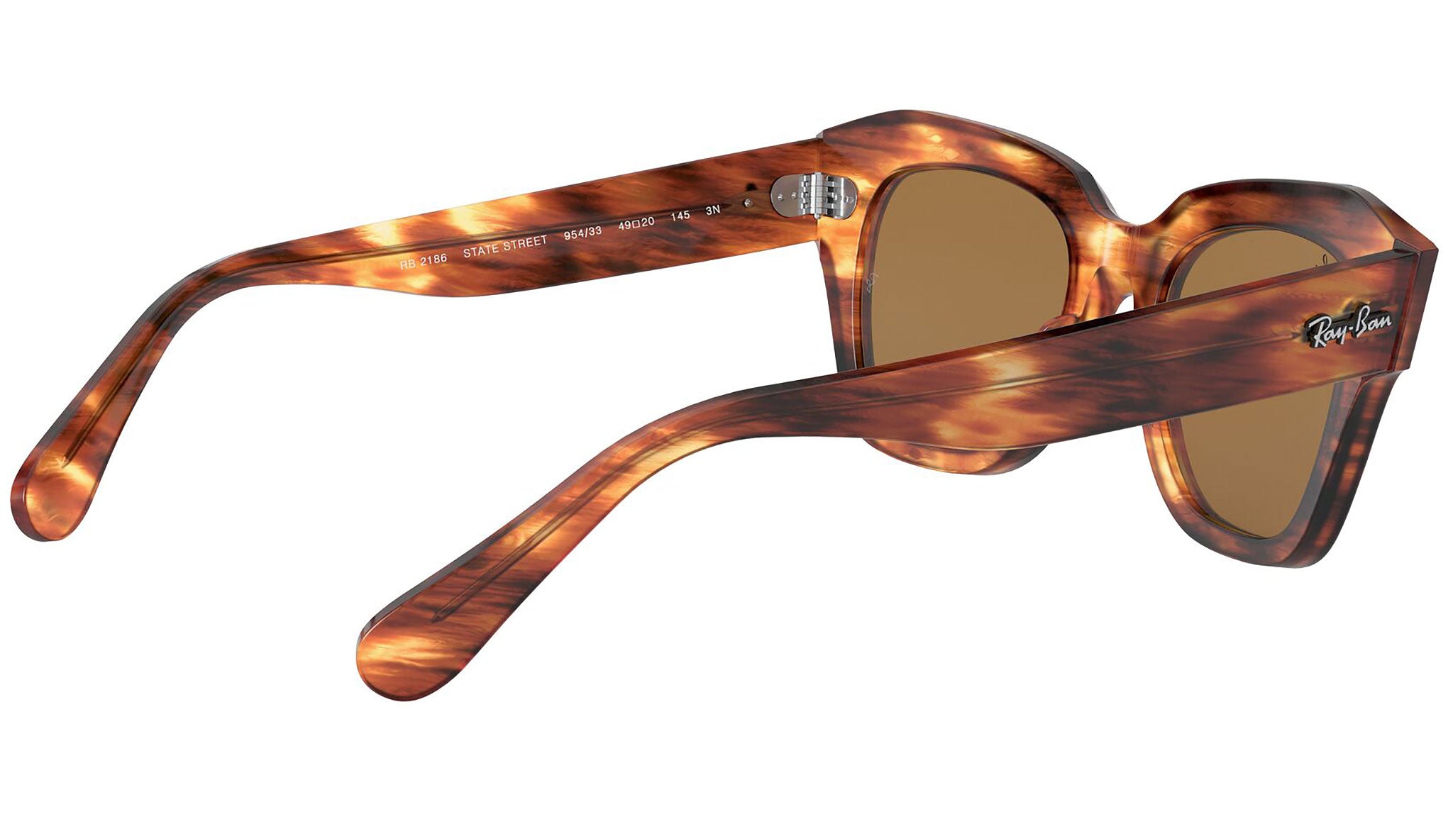 State Street RB2186 954/33 Striped Havana