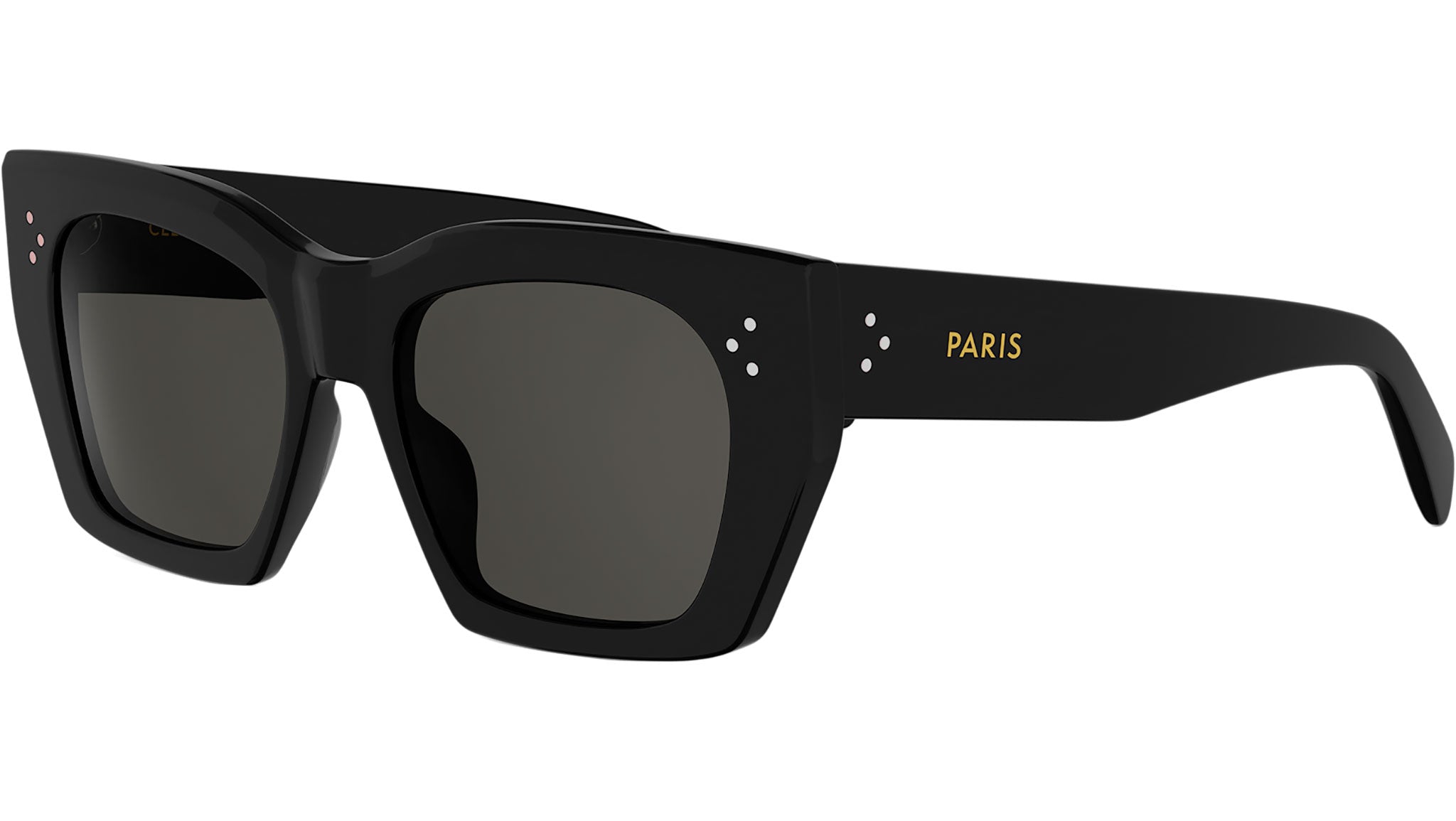 CELINE 3 Dots Black Square Sunglasses