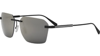 Octo Black Geometric Sunglasses