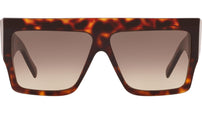 CELINE 3 Dots Dark Havana Mask Sunglasses