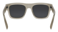 B.zero1 Brown Geometric Sunglasses