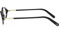 Mini CD O R8I Black Oval Eyeglasses