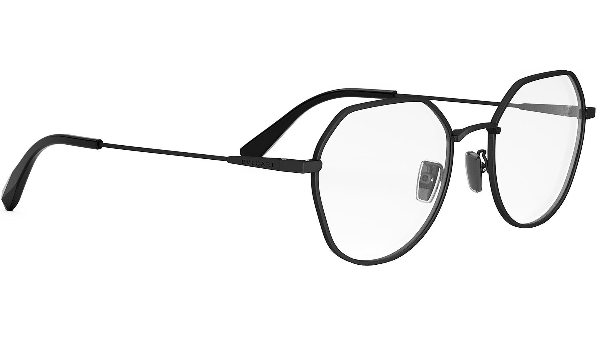 B.zero1 Black Pantos Eyeglasses