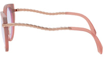 Serpenti Orange Cat Eye Eyeglasses