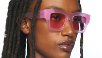 Les Lunettes Baci pink
