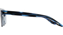 Oxford Blue Round Eyeglasses