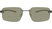 Flex Black Geometric Sunglasses