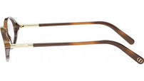 Mini CD O R8I Havana Oval Eyeglasses